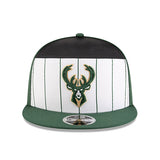 New Era 9Fifty Tip Off 2025 Milwaukee Bucks Snapback Hat-front