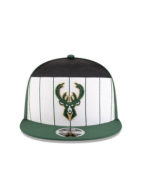 New Era 9Fifty Tip Off 2025 Milwaukee Bucks Snapback Hat-front