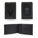 Rico Personalized Milwaukee Bucks Black Front Pocket Wallet