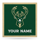Rico Personalized Milwaukee Bucks 35'' Felt Banner