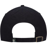 '47 Brand Global Clean Up Black Milwaukee Bucks Adjustable Hat-back