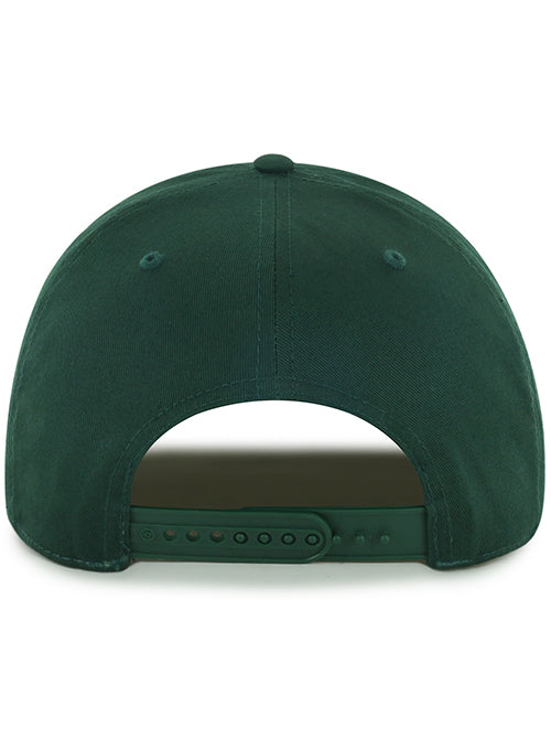 '47 Brand Splint Green Milwaukee Bucks Snapback Hat-back