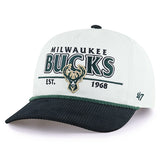 '47 Brand Rustic Milwaukee Bucks Adjustable Hat-left