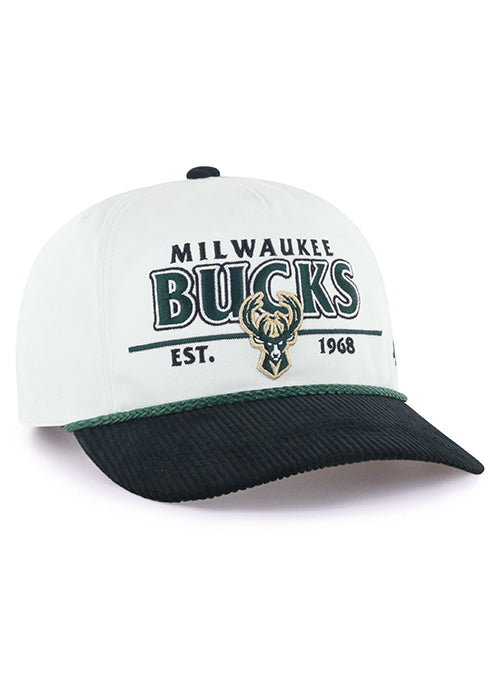 '47 Brand Rustic Milwaukee Bucks Adjustable Hat-right