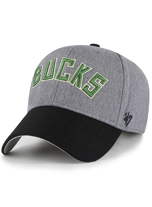 '47 Brand Granite Script MVP Milwaukee Bucks Adjustable Hat-left