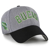 '47 Brand Granite Script MVP Milwaukee Bucks Adjustable Hat-right