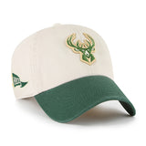 '47 Brand Grand Stand Milwaukee Bucks Clean Up Adjustable Hat-angled right