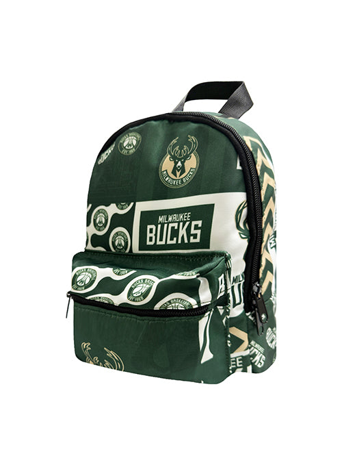 Pro Specialties Group Milwaukee Bucks Backpack--angled front