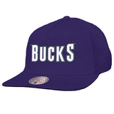 Mitchell & Ness HWC '93 Milwaukee Bucks Meshed Up Snapback Hat-front