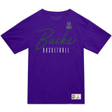 Mitchell & Ness HWC '93 Milwaukee Bucks Training Day T-Shirt-FRONT