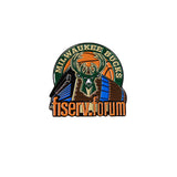 Aminco Fiserv Forum Milwaukee Bucks Pin