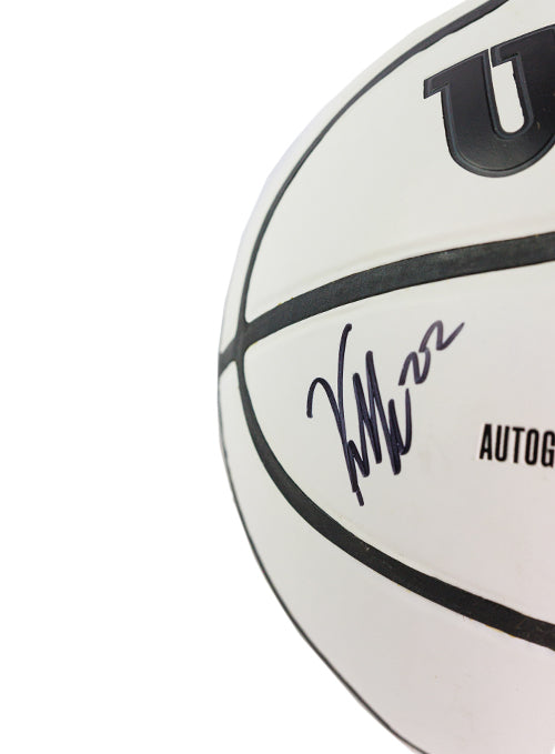 Signed Khris Middleton & Jrue Holiday Milwaukee Bucks Basketball- Middleton signature