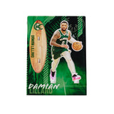 The Highland Mint Damian Lillard Milwaukee Bucks Acrylic Player Stand-packaging