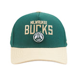 Pro Standard Varsity Wool Milwaukee Bucks Pinch Adjustable Hat-front