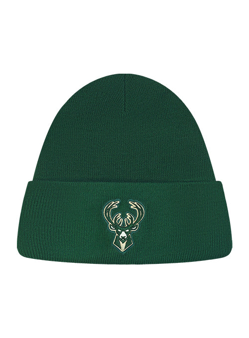 Pro Standard Varsity Wool Milwaukee Bucks Knit Hat-front
