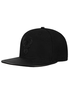 Pro Standard Vanguard Washed Milwaukee Bucks Snapback Hat-left