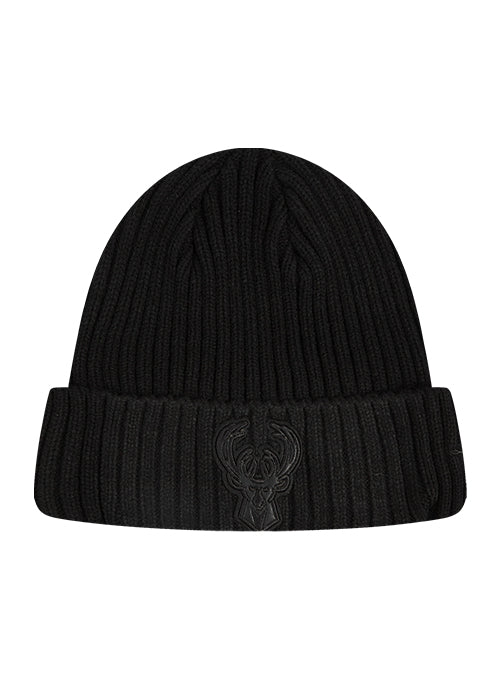 Pro Standard Vanguard Milwaukee Bucks Washed Knit Hat=front