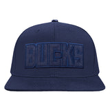 Pro Standard Classic Navy Washed Milwaukee Bucks Snapback Hat