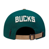Pro Standard Signature Suede Milwaukee Bucks Adjustable Hat-back