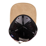 Pro Standard Signature Suede Maroon Milwaukee Bucks Adjustable Hat-UV