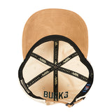 Pro Standard Signature Suede Cream Milwaukee Bucks Arc Adjustable Hat-UV