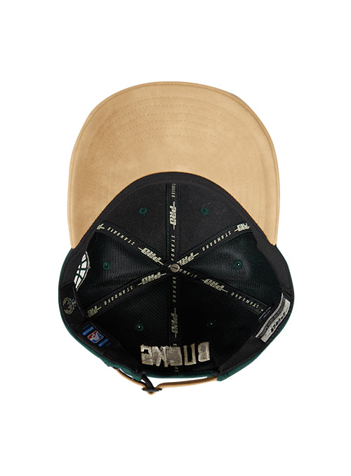 Pro Standard Signature Suede Arc Milwaukee Bucks Adjustable Hat-UV