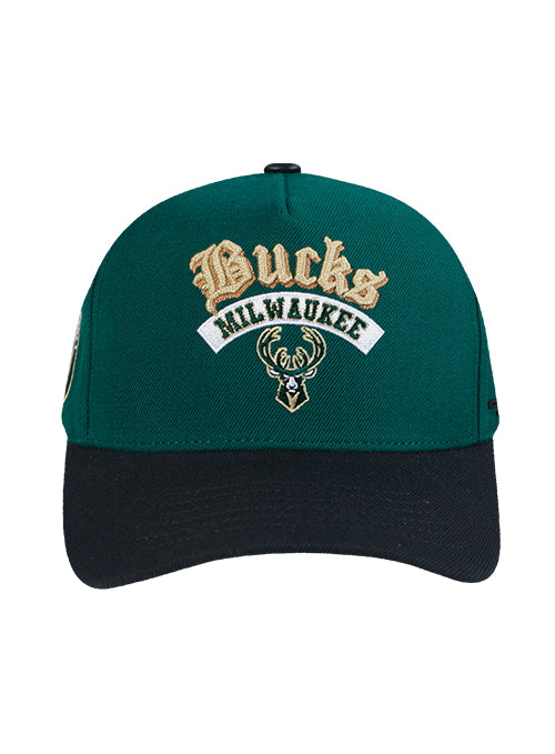 Pro Standard Best of Milwaukee Bucks Pinch Adjustable Hat-front