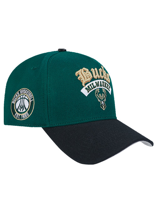 Pro Standard Best of Milwaukee Bucks Pinch Adjustable Hat-right