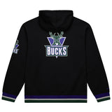Mitchell & Ness HWC '93 Playmaker Milwaukee Bucks Hooded Sweatshirt-back