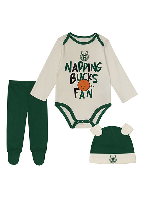 Newborn Outerstuff Little Champ 3-Piece Onesie Set-collection