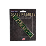 Authentic Street Signs Go Bucks Go Milwaukee Bucks Steel Magnet