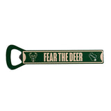 Authentic Street Signs Fear the Deer Milwaukee Bucks Bottle Opener Magnet