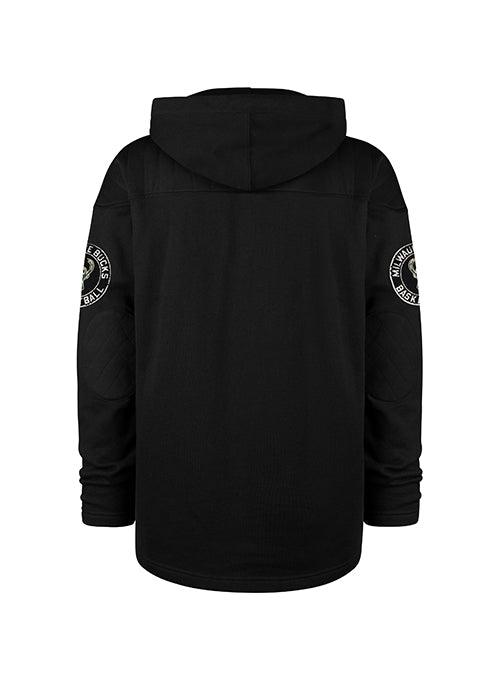 '47 Brand Golden Age Milwaukee Bucks Lacer Hooded Sweatshirt-back