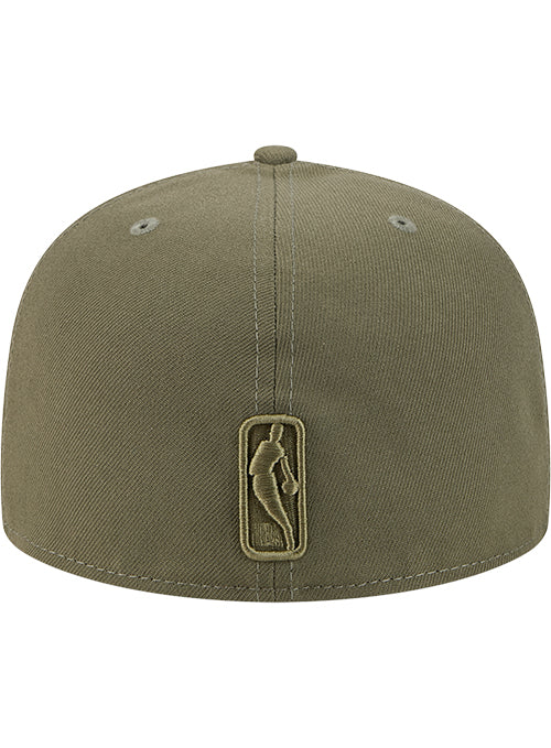 New Era 59Fifty Color Pack Olive Milwaukee Bucks Fitted Hat-back