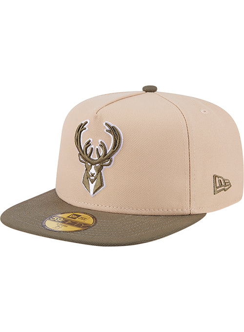 New Era 59Fifty Color Pack 2-Tone Milwaukee Bucks Fitted Hat-left