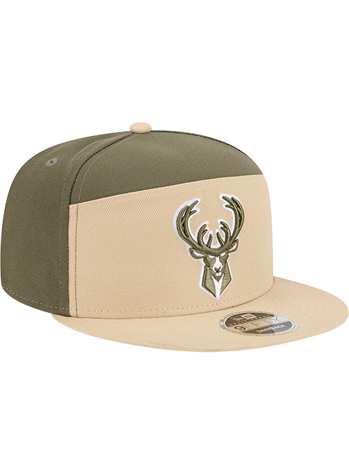 New Era 9Fifty Color Pack 2Tone Seven-Panel Milwaukee Bucks Snapback Hat-right