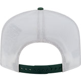 New Era Emblem Patch Golfer Milwaukee Bucks Adjustable Hat-back
