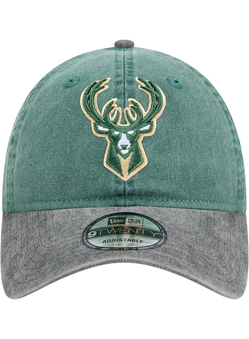 New Era 9Twenty Select Milwaukee Bucks Adjustable Hat-front