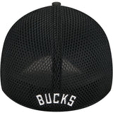 New Era 39Thirty Neo Mesh Milwaukee Bucks Flex Hat-back