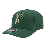 Youth New Era 9Seventy Perform Milwaukee Bucks Stretch-Snap Hat-left