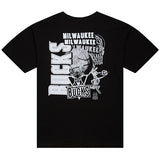 Mitchell & Ness HWC '68-'93 Milwaukee Bucks Overlap T-Shirt-back