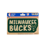 Rico Sketch Milwaukee Bucks 4.25'' X 6'' Decal