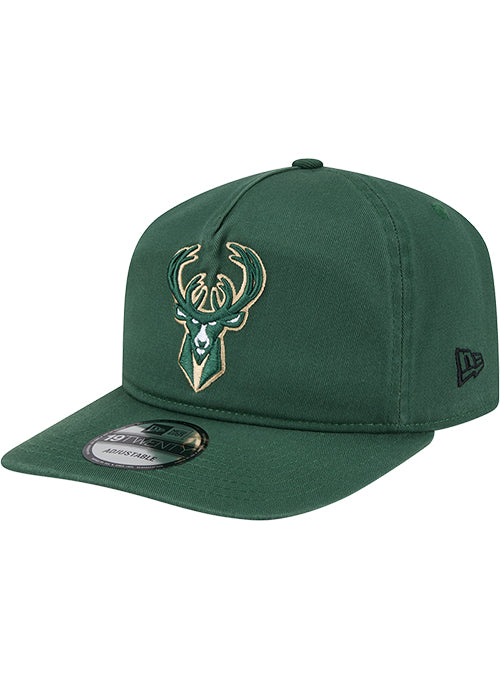 New Era 19Twenty Green Milwaukee Bucks Snapback Hat-left