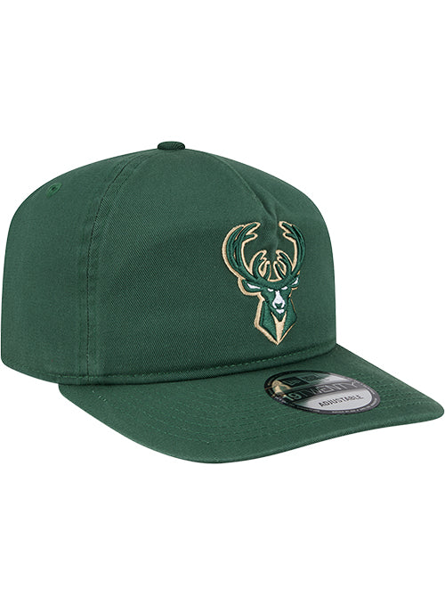 New Era 19Twenty Green Milwaukee Bucks Snapback Hat-right