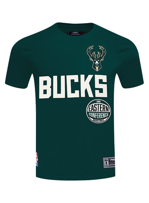 Pro Standard Modern Original Milwaukee Bucks Green T-Shirt-front