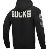 Pro Standard Modern Original Black Milwaukee Bucks Hooded Sweatshirt