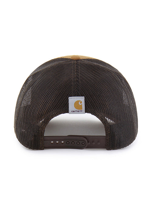 '47 Brand x Carhartt Brown Milwaukee Bucks Trucker Snapback Hat-Back