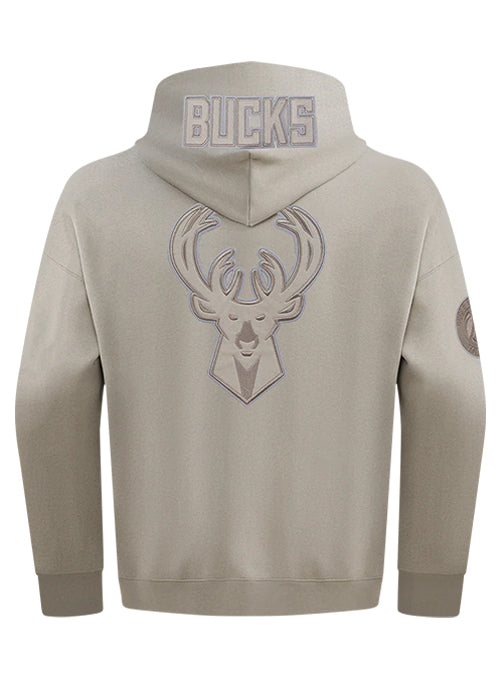 Pro Standard Neutral Giannis Antetokounmpo Milwaukee Bucks Sweatshirt-back