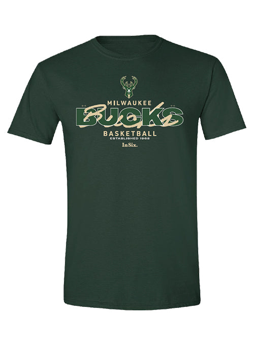 Bucks In Six Double Double Milwaukee Bucks T-Shirt