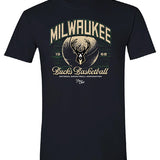 Bucks In Six Close Of Day Milwaukee Bucks T-Shirt